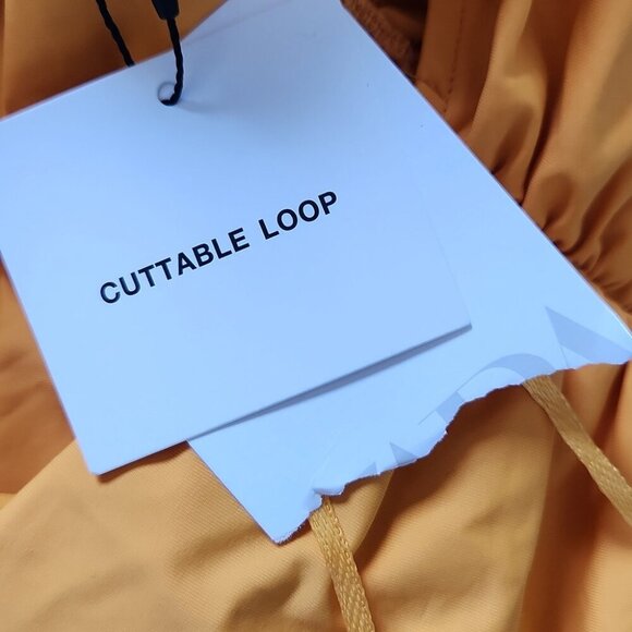 NWT ZARA | Cutout Bodysuit Top Mustard Yellow Sz SMALL - Picture 6 of 9